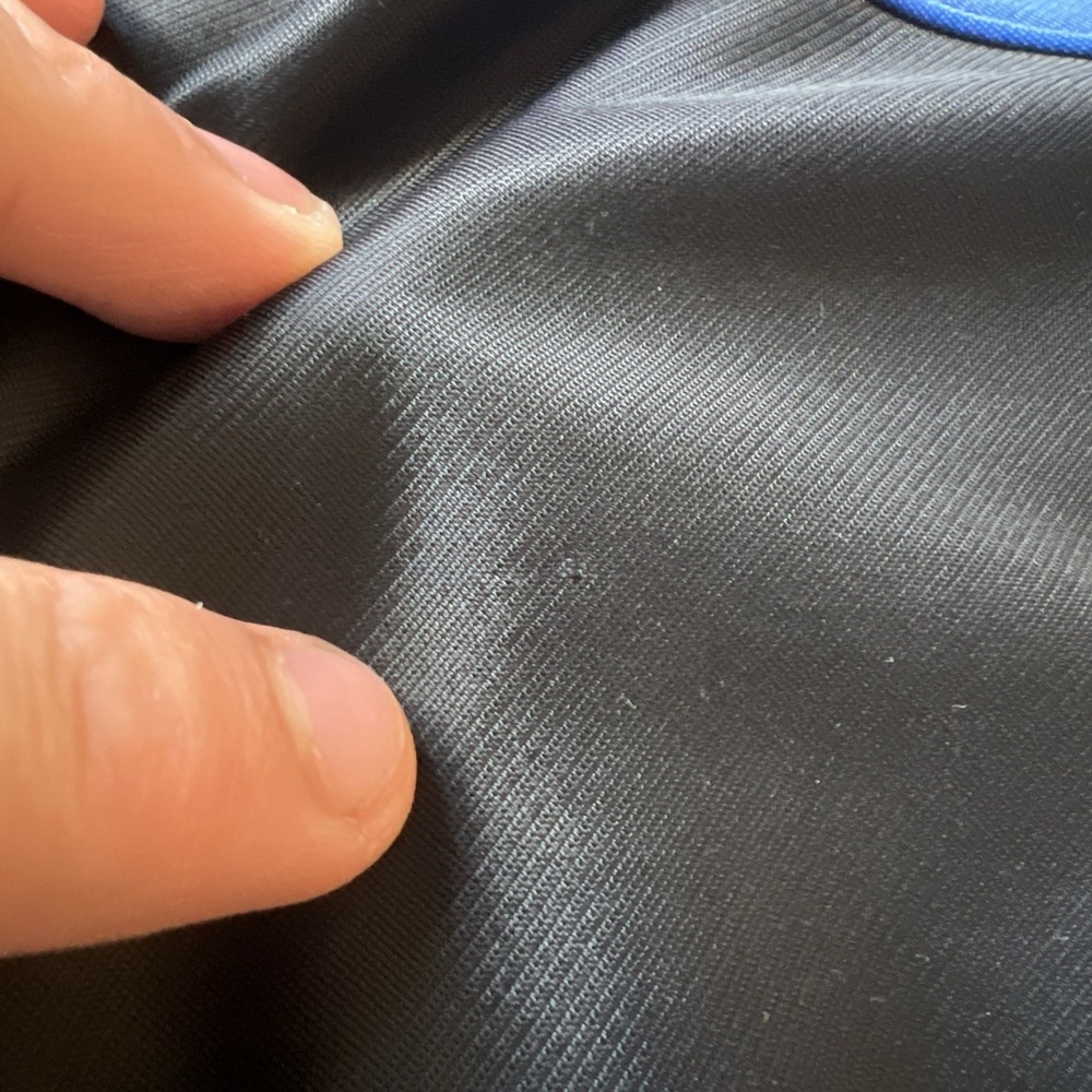 VTG 80s Nike Air Jordan Jacket Full Zip Black Track Warm-Up Sz‎ M Made In Japan - Picture 12 of 16